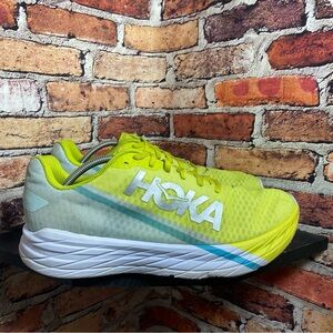 Hoka U rocket x neon yellow